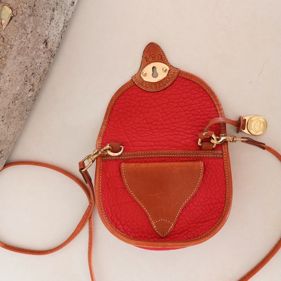 DOONEY & BOURKE Cavalry Collection Red Crossbody - Picture 3 of 8